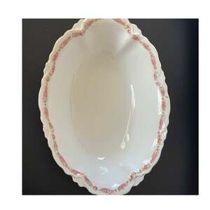 Vintage Large Oval Serving Bowl HG & Co. Bavaria German